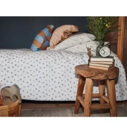 Janie and Jack Sheets-Organic Duvet Cover chamomile bloom