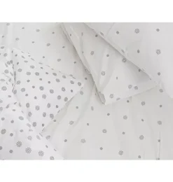 Janie and Jack Sheets-Organic Fitted Sheet chamomile bloom