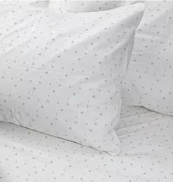Janie and Jack Sheets-Organic Pillowcase cosmic triangles
