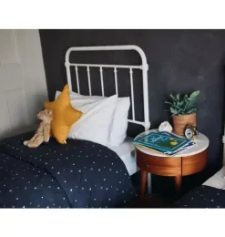 Janie and Jack Sheets-Organic Duvet Cover cosmic triangles