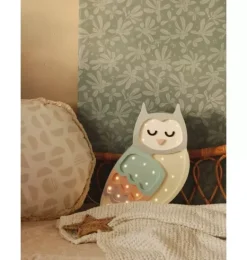 Janie and Jack Lighting-Owl Lamp pastel