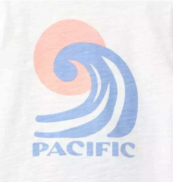 Janie and Jack Tees-Pacific Tee white