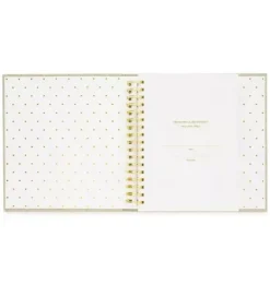 Janie and Jack Desk Accessories-Pale Pink Baby Book multi