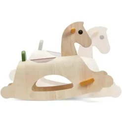 Janie and Jack Playroom-Palomino Rocking Horse - modern rustic