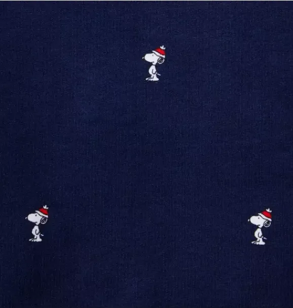 Janie and Jack Sweaters & Sweatshirts-PEANUTS™ Snoopy Santa Collar Sweatshirt merchant marine snoopy santa
