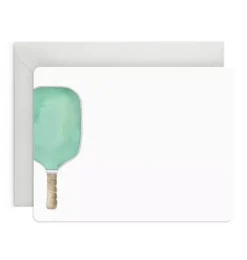 Janie and Jack Stationery-Pickleball Flat Notes multi