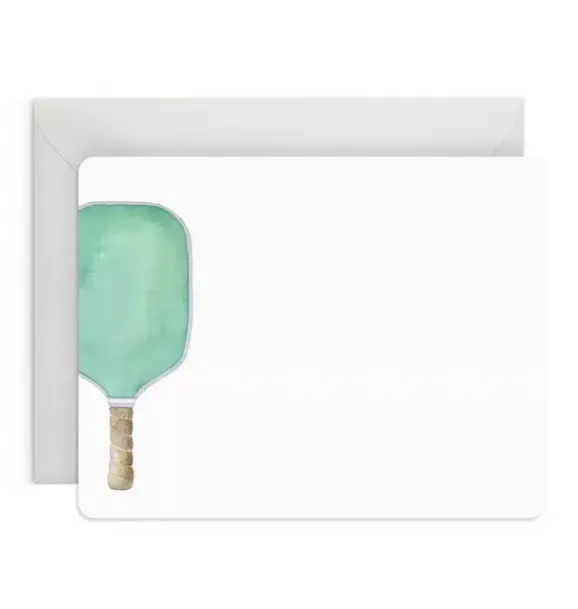 Janie and Jack Stationery-Pickleball Flat Notes multi