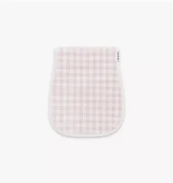 Janie and Jack Nursery-Picnic Gingham Burp Cloth - pink