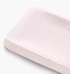 Janie and Jack Diapering|Nursery-Picnic Gingham Changing Pad Cover - pink