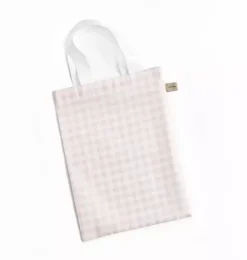 Janie and Jack Sheets|Nursery-Picnic Gingham Crib Sheet - pink