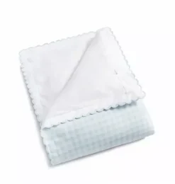 Janie and Jack Blankets And Quilts-Picnic Gingham Toddler Duvet Set - blue