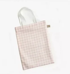 Janie and Jack Bedding Basics-Picnic Gingham Toddler Pillow Set - pink