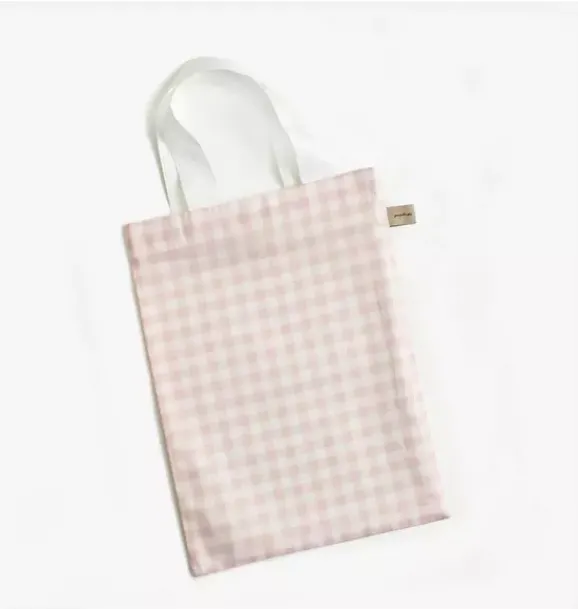 Janie and Jack Bedding Basics-Picnic Gingham Toddler Pillow Set - pink