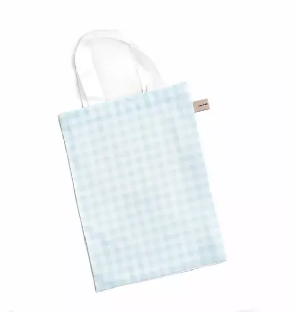 Janie and Jack Bedding Basics-Picnic Gingham Toddler Pillow Set - blue