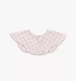 Janie and Jack Feeding Accessories|Nursery-Picnic Gingham Winglet Bib - pink