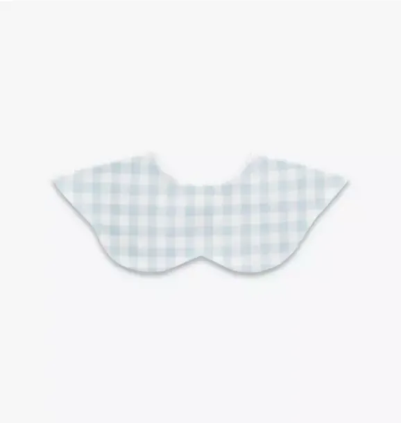 Janie and Jack Nursery|Feeding Accessories-Picnic Gingham Winglet Bib - blue