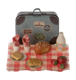 Janie and Jack Dolls-Picnic Set, Mouse multi