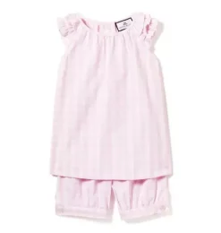 Janie and Jack Kids Pajamas|Petite Plume-Amelie Short Set pink gingham