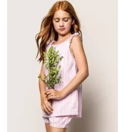 Janie and Jack Kids Pajamas|Petite Plume-Amelie Short Set pink gingham