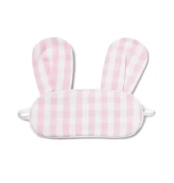 Janie and Jack Kids Accessories|Petite Plume-Bunny Eye Mask pink gingham