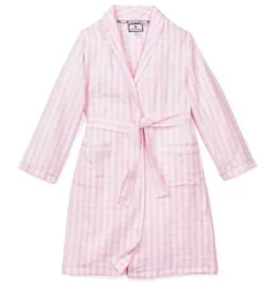 Janie and Jack Kids Pajamas|Petite Plume-Robe pink gingham