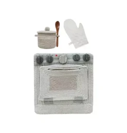Janie and Jack Imaginary Play|Storage-Play Basket Kitchen natural