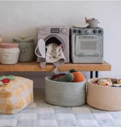 Janie and Jack Imaginary Play|Storage-Play Basket Kitchen natural