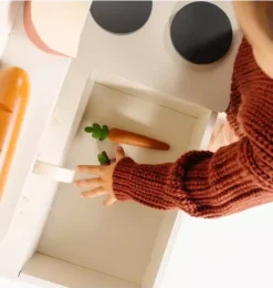 Janie and Jack Imaginary Play-Play Kitchen ivory