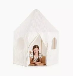 Janie and Jack Playroom-Play Tent - cafe stripe
