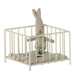 Janie and Jack Dolls-Playpen, My off white