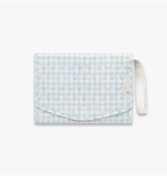 Janie and Jack Nursery|Diapering-Portable Changing Pad - Gingham blue
