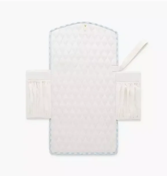 Janie and Jack Nursery|Diapering-Portable Changing Pad - Gingham blue