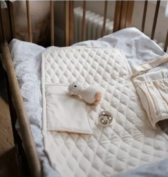 Janie and Jack Nursery|Diapering-Portable Changing Pad - ivory
