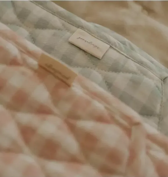 Janie and Jack Nursery|Diapering-Portable Changing Pad - Gingham pink