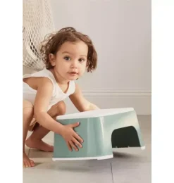 Janie and Jack Health And Safety-Potty Training Bundle, Deep /White green