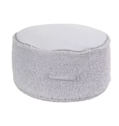 Janie and Jack Decorative Pillows And Throws-Pouf Chill Grey pearl