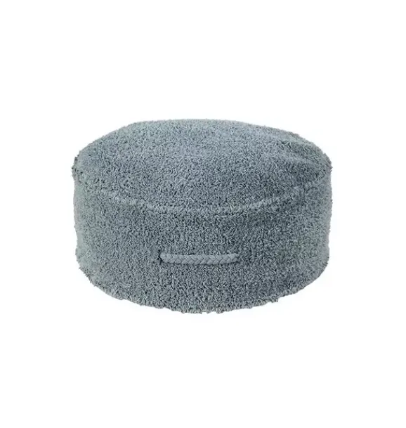 Janie and Jack Decorative Pillows And Throws-Pouf Chill Vintage blue