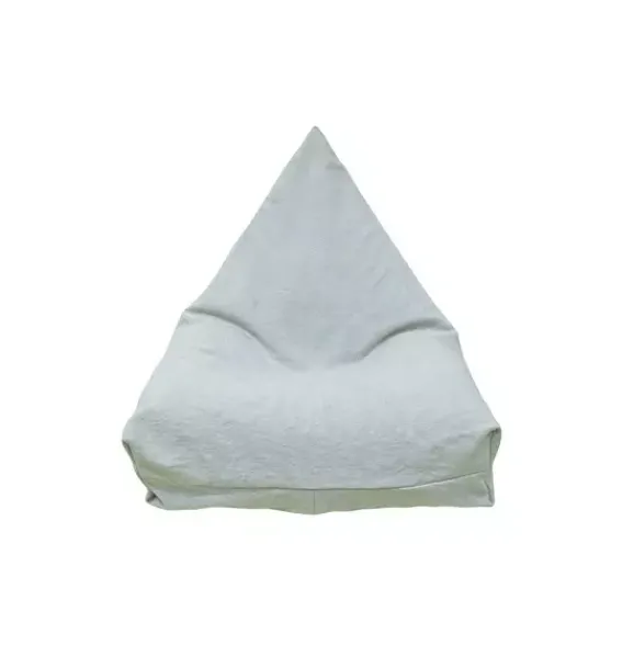 Janie and Jack Decorative Pillows And Throws-Pouf Cleo Sage blue