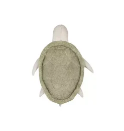 Janie and Jack Decorative Pillows And Throws-Pouf Mrs. Turtle olive