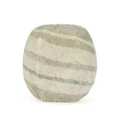 Janie and Jack Decorative Pillows And Throws-Pouf Neptune olive