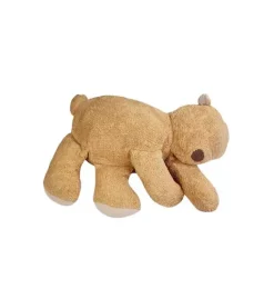 Janie and Jack Decorative Pillows And Throws-Pouf Sleepy Bear honey