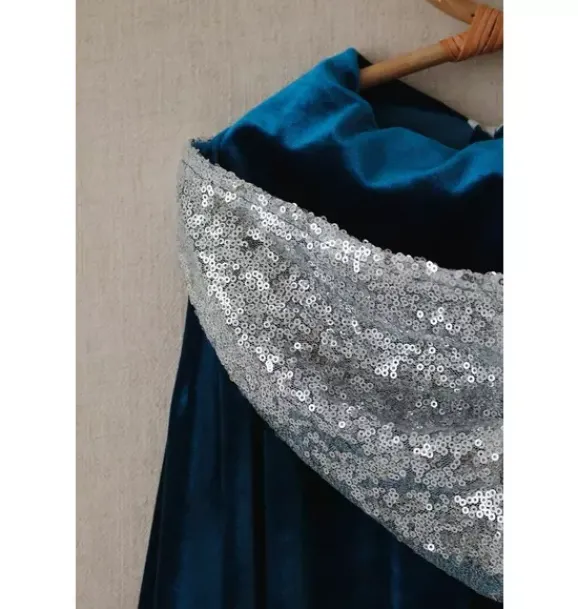 Janie and Jack Kids Accessories|Dress Up-"Little Snow Queen Riding Hood” Magic Cape white