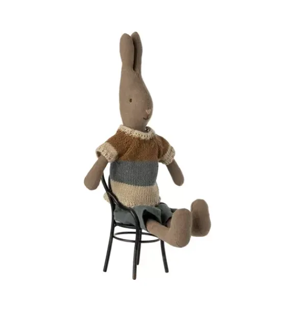 Janie and Jack Stuffed Animals-Rabbit, Size 2 - Classic Shirt and Shorts multi