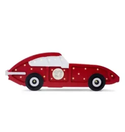 Janie and Jack Lighting-Race Car vintage red