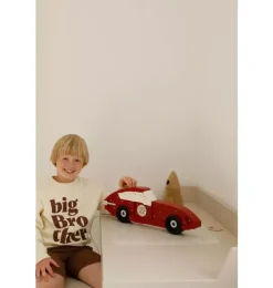 Janie and Jack Lighting-Race Car vintage red