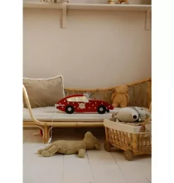 Janie and Jack Lighting-Race Car vintage red