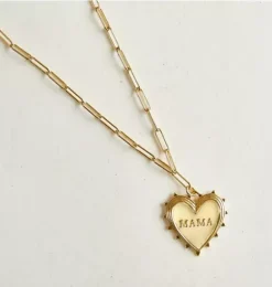 Janie and Jack Adult Accessories|Jewelry-Radiant MAMA Necklace gold