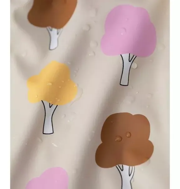 Janie and Jack Kids Accessories-Rain Bucket Hat print tree beige