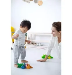 Janie and Jack Development Toys-Rainbow Alligator multi