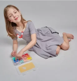 Janie and Jack Kids Accessories|Jewelry-Rainbow DIY Sensory Necklace Kit multi